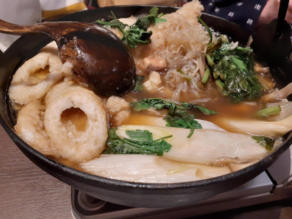 きりたんぽ鍋の写真