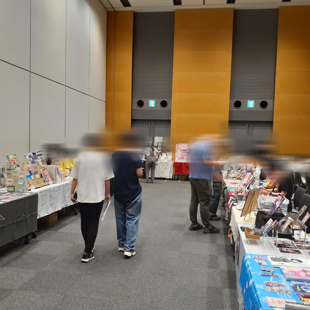 アキケット６会場内の様子