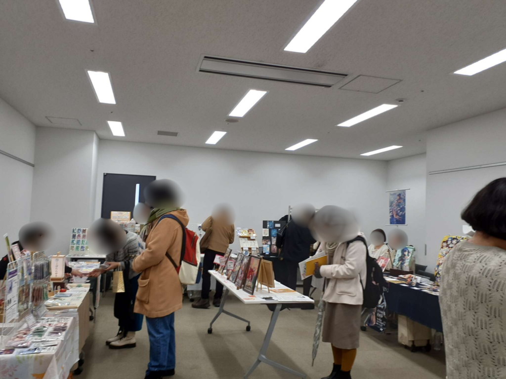 第３回アキケット会場内の様子