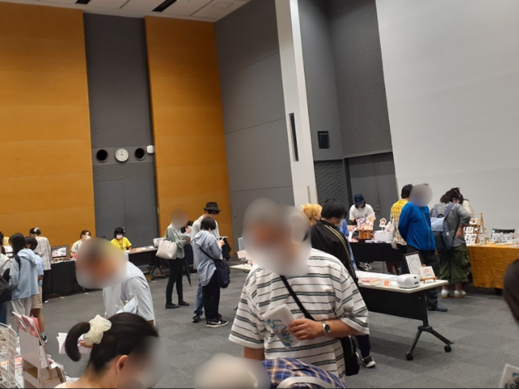 第４回アキケット会場の様子